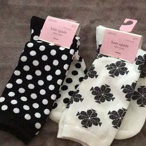 Kate Spade 2 pack crew socks
